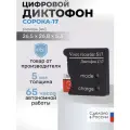 Мини диктофон Сорока 17 для записи, 32 ГБ