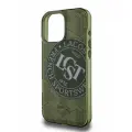 Lacoste для iPhone 16 Pro Max чехол PC/TPU Sportswear Hard Khaki (MagSafe)