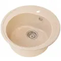 Кухонная мойка GreenStone GRS-08-328 бежевая