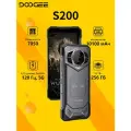 Смартфон Doogee S200 32 ГБ(12+20)/256 ГБ,6,72 дюйма 120 Гц, Dimensity 7050, Камера 100 МП,10100 мАч Аккумулятор, серый