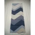 Коврик 155x55x0,8 см, 6 сложений, одноместный, наполнитель пенка, Зигзаг Жатка, арт. 1161
