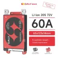 DALY BMS 60A Li-ion 20S 72B с датчиком температуры Поддержка непрерывного тока 60A BMS для литиевых батарей.