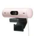 Веб-камера Logitech Brio 500 Full HD 1080P, pale dogwood, для ПК, онлайн-курсов и конференций
