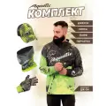 Комплект Aquatic джерси ДЖ-04, кепка КА-14, Бафф-02, перчатки ПЧ-08