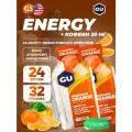 Гель питьевой GU Energy Labs GU Original Energy Gel 20mg caffeine 24 x 32 г, Апельсин-Мандарин