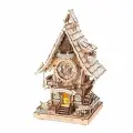 Деревянный механический конструктор Часы с кукушкой (цвет дерева) Robotime Cuckoo Clock (wood colour)