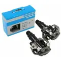 Педали велосипедные SHIMANO PD-M520, SPD с шипами, черные s t