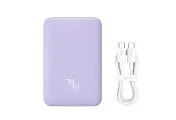 Внешний аккумулятор Baseus Magnetic Mini 10000mAh 20W, фиолетовый