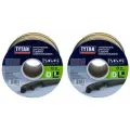 Комплект из 2 штук уплотнители Tytan Professional D 40m*14mm*12mm черный