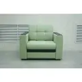 Кресло-кровать Атланта 65 Мятный Велюр, 92х91х88 см, с ящиком для белья