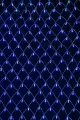 Гирлянда Сетка 1.5*1 м, 144 синих LED ламп, прозрачный ПВХ, уличная, соединяемая, IP44, SNOWHOUSE