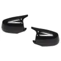 Крышки зеркал накладки BMW F10 F18 2010-2013 черный глянец М стиль