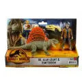 Набор фигурок Jurassic Evolution World: Dominion доктора Алан Грант и диметродон
