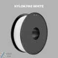 Nylon PA6 пластик (Filament Пруток) для FDM 3D принтеров (Anycubic, Picaso, Hercules, Bambu Lab, GHOST6) Белый (White) 1KG (1,75мм)