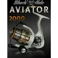 Катушка для спиннинга Black Side Aviator 2000FD (7+1 подш) рыболовная, катушка для рыбалки 2000, безынерционная