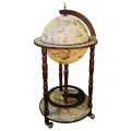 Глобус-бар Jufeng, напольный, диаметр 33 см, светлый