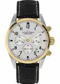 Наручные часы JACQUES LEMANS, черный/белый/золотой