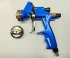 Краскопульт NTools NVE 1.3 LVMP аналог Devilbiss DV1 1.3 Trans-Tech BLUE