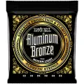 Струны для акустической гитары Aluminum Bronze, Средне-лёгкая толщина(12-54), Ernie Ball