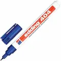 Маркер перманентный Edding E-404 (0.75мм, круглый наконечник, синий) (E-404/3), 10шт.
