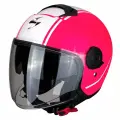 SCORPION EXO Мотошлем CITY AVENUE розово-белый S