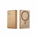Аккумулятор MAXCO Legend, беспроводная зарядка, Gold, 10000mAh