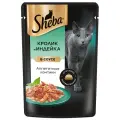 Корм для кошек Sheba ломтики в соусе из кролика и индейки 28 шт. x 75 г