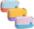 Пенал Deli BC288B Pupal ассорти 1отд. 230x110x55мм EVA