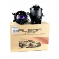 Фары противотуманные двухрежимные FORD Focus II (2004-2011) - светодиодные ПТФ линзы ALEON LED Chip - CSP4570 серия BLACK BLUE LENS 12V, 90W/104W, 6000K