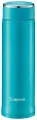 Термокружка Zojirushi 0,48 литра бирюзовая с вакуумной изоляцией сохраняет температуру 6 часов диаметр горла 4 см