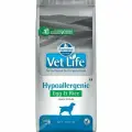 Farmina 1шт -2кг Vet Life Dog Hypoallergenic сухой для собак при аллергии с яйцом и рисом