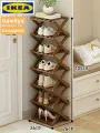 IKEA Обувница, Бамбук, ДВП, 26х26х105 см