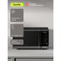 Микроволновая печь 20 л с функцией разморозки, регулировкой мощности и автоменю Tuvio MW16BB, черная