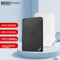 KESU 500GB Portable Hard Drive, Encrypted Mechanical Hard Drive, USB3.0 External Storage, File And Photo Backup, 2.5-Inch, K205, Moonlight White
