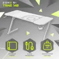 Стол компьютерный ZONE 51 TRINE 140 White (Белый), игровой, 140x60x75