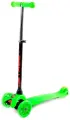 Самокат трехколесный Slider Street RR1-2 светящийся, колеса 110 мм (зеленый)