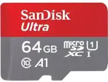 Карта памяти Sandisk microSDXC 64Gb Ultra Class 10 UHS-I U1 A1 140 MB/s