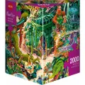 Пазл для взрослых Heye 2000 деталей: Ботанический сад (Triangular)