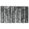 Коврик для ванной комнаты Fixsen Lush FX-9001K 50х80 Серый, современный стиль