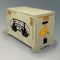 Плиобокс, тумба, опора для прыжков универсальный с принтом Спорт corssfit - 5