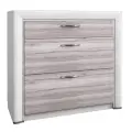 OLIVIA Anrex Комод 3S, OLIVIA, цвет вудлайн крем/дуб анкона