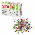 Булавки офисные Staff, длина 28мм, 150шт. в картонной коробке (226760), 10 уп.