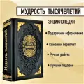 Энциклопедия Мудрость тысячелетий. Подарочная книга в кожаном переплете
