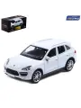 Машина металлическая PORSCHE CAYENNE TURBO, 1:43, цвет белый
