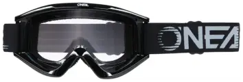 Маска кроссовая O'NEAL B-Zero V.22, цвет оправы черный, прозрачные линзы, ANTIFOG, с защитой от уф лучей