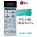 LG MFM62757101 Сенсорная панель управления СВЧ MS2042D, MS2043DAC белая