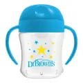 Чашка-непроливайка Dr Brown's с ноcиком 180мл с 6месяцев Синяя