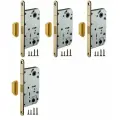 Защелка врезная Fuaro MAGNET M96WC-50 AB бронза (new plate) (комплект 4 штуки)