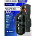 Баллон высокого давления металлокомпозитный ALSAFE 2,7L для заправки PCP в чехле с заправочной станцией