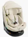 Автокресло детское поворотное 360 SHELTIX Happy Baby 0-12 лет, 0+/1/2/3 (36 кг), i-size, Isofix, Top Tether, молочный